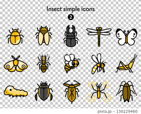 Icon Collection Insects 130229460