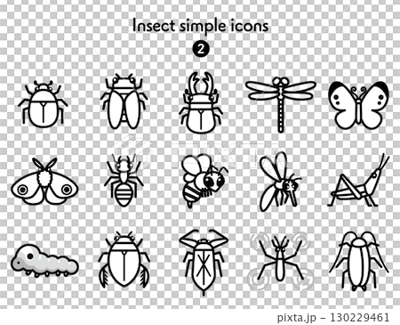 圖標收集昆蟲 130229461