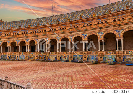 The stunning Plaza de Espana, Seville The stunning Plaza de Espana, Seville 130230358