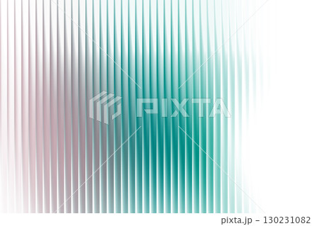 white ribbed abstract background with teal neon gradient glowing lights creating futuristic glossy smooth modern elegant minimal stylish digital texture 130231082