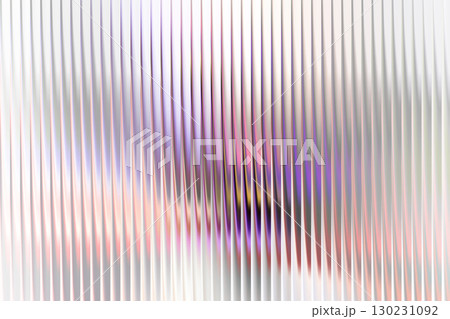 modern luminous ribbed gradient abstract background, holographic glass-like reflective waves, smooth shiny neon spectrum design 130231092
