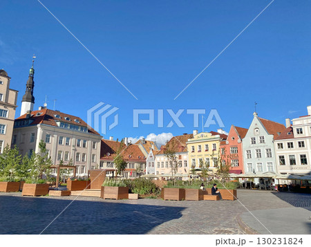 エストニア　タリン旧市街 130231824