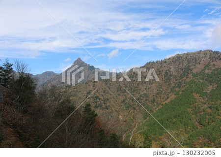 秋の石鎚山系 秋の石鎚山系 130232005