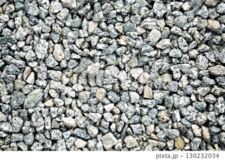 Empty grey embossed stone wall for abstract background. Beautiful patterns, space for work, banner, wallpaper close up. 130232034