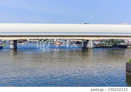 千葉県船橋市海老川水門周辺2025年8月 130232115