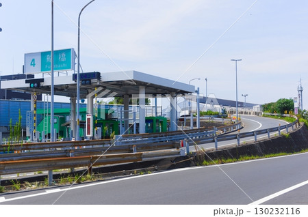 千葉県船橋市京葉道路料金所周辺2025年8月 130232116