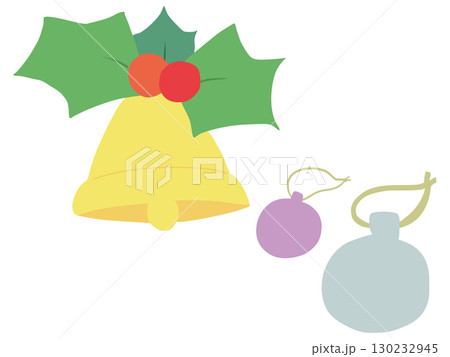 クリスマス飾り 主線なし 130232945