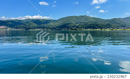 SUP　木崎湖　長野県大町市 130232967