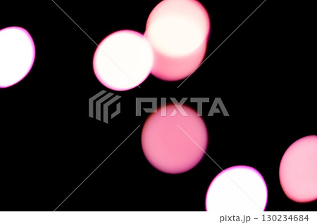 ピンクカラー系玉ボケイメージ (写真素材) ピンクカラー系玉ボケイメージ (写真素材) 130234684