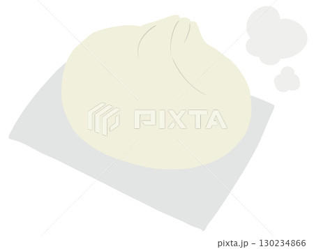 肉まん 主線なし 130234866