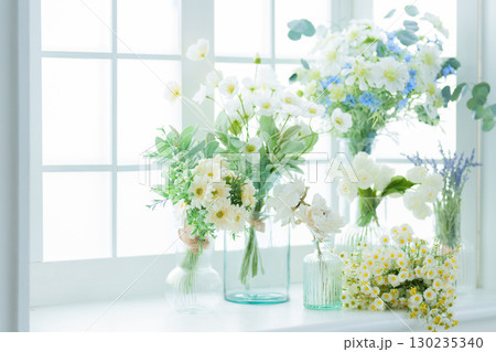 窓　花　造花　ドライフラワー 130235340