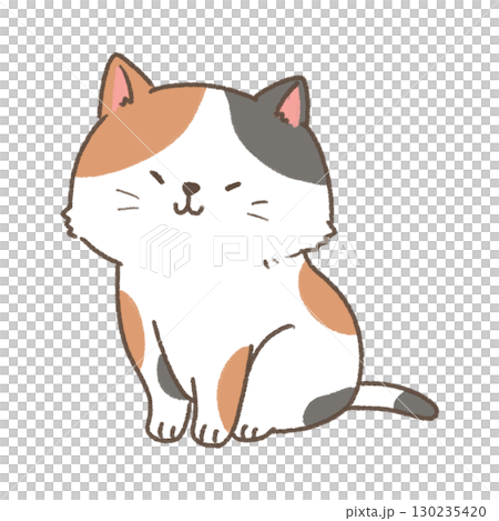 Cute illustration of cat Cute illustration of cat 130235420