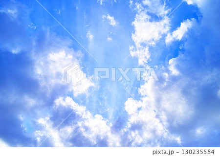 青空と雲イメージ 青空と雲イメージ 130235584