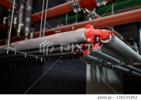 Industrial Pipe Systems utilized in a Construction Environment for various purposes Industrial Pipe Systems utilized in a Construction Environment for various purposes 130235802