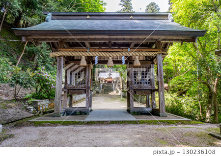 宗形神社　随神門　鳥取県米子市宗像 130236108