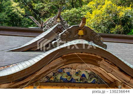 宗形神社　拝殿　鳥取県米子市宗像 130236644