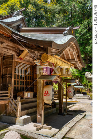 宗形神社　拝殿　鳥取県米子市宗像 130236748
