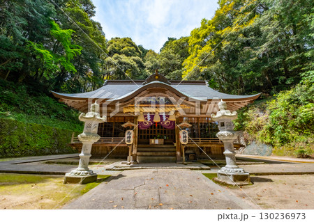 宗形神社 拝殿 鳥取県米子市宗像 宗形神社 拝殿 鳥取県米子市宗像 130236973