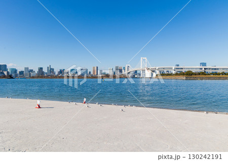 お台場海浜公園の風景 130242191
