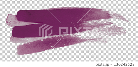 purple watercolor background. Artistic hand paint. Isolated on transparent background. 130242528