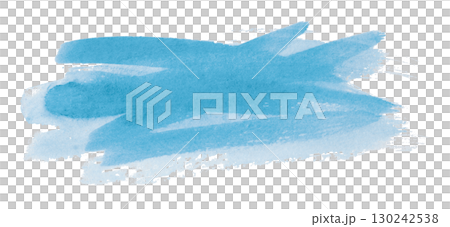 light blue watercolor background. Artistic hand paint. Isolated on transparent background. light blue watercolor background. Artistic hand paint. Isolated on transparent background. 130242538