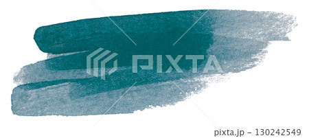 green watercolor background. Artistic hand paint. Isolated on transparent background. 130242549
