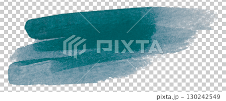 green watercolor background. Artistic hand paint. Isolated on transparent background. 130242549