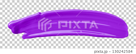 Purple watercolor brush isolated on transparent background Purple watercolor brush isolated on transparent background 130242584