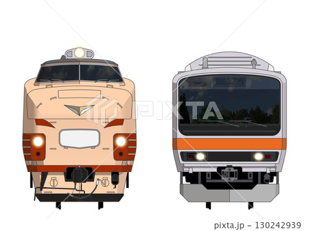 埼玉の列車No.11_489系500番台 / E231系 130242939