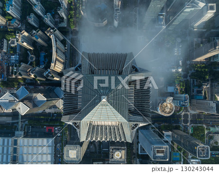 Aerial view of landscape in Shenzhen city, China Aerial view of landscape in Shenzhen city, China 130243044