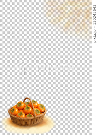 Persimmon background (postcard) B-1 130243643