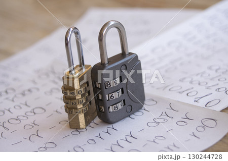 Unlocking Data Security concept 130244728