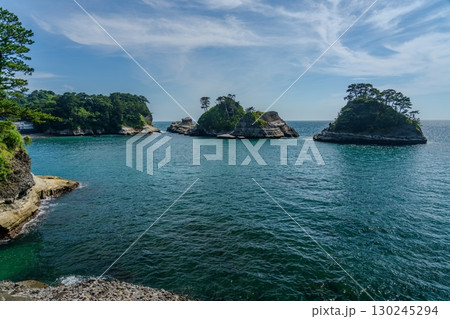 堂ヶ島の奇岩 130245294