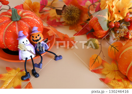 ハロフィン素材 ハロフィン素材 130246416