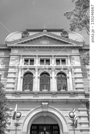 兵庫県公館　南門と南玄関（旧神戸県庁本庁舎）迎賓館および資料館　明治時代のルネサンス様式近代建築 130246667