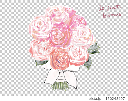 玫瑰的簡單插圖 玫瑰的簡單插圖 130248407