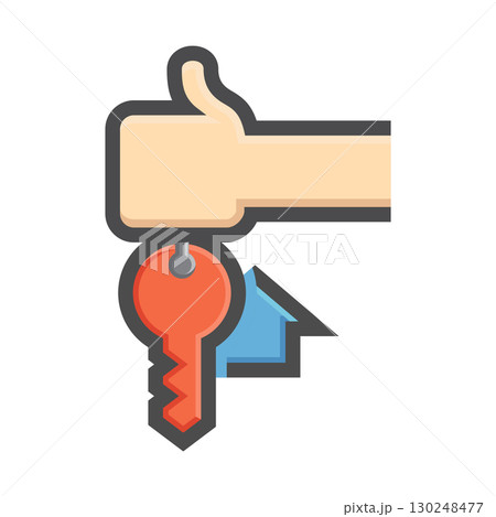 Real estate property vector icon design element. 130248477