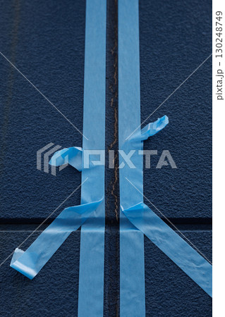 シール工事のマスキング 130248749