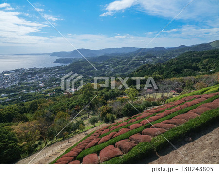 静岡県_稲取展望テラスから望む稲取半島 静岡県_稲取展望テラスから望む稲取半島 130248805