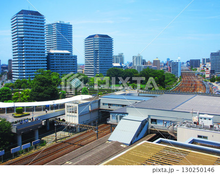 埼玉県川口市の京浜東北線の川口駅界隈の風景（2025年撮影） 130250146