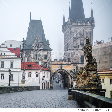 Enchanting Charles Bridge In Prague: A Gateway To Europe'S Most Beloved Tourist Destinations 130251071
