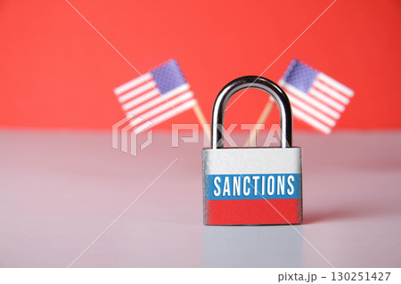 Sanctions against Russia. Closing trade with Russia. Swift lock. Closing borders 130251427