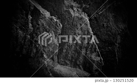 ダークトーン　ストーン　テクスチャー 背景 130251520