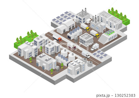 Isometric Industry 130252383