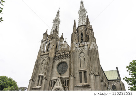 Beautiful Catholic Cathedral Church of Jakarta, Indonesia. 130252552
