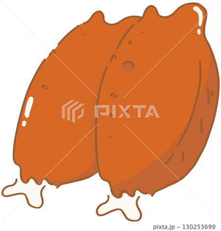 Baked chicken  130253699