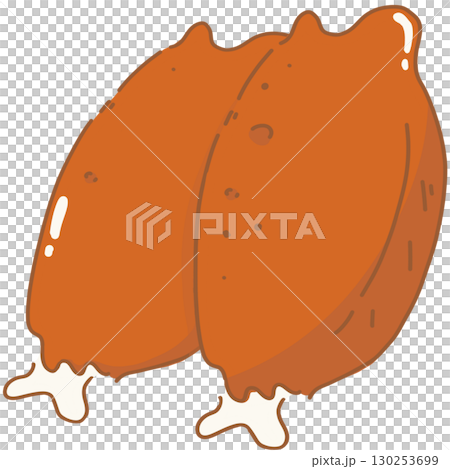 Baked chicken  130253699