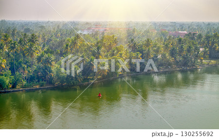 Kerala backwaters. 130255692
