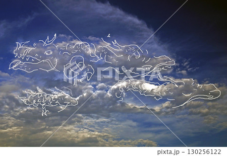 雲を見て想像したらこうなった 雲を見て想像したらこうなった 130256122