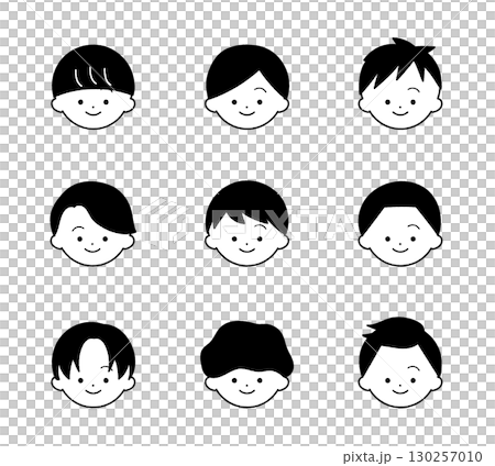 Various boys monochrome Various boys monochrome 130257010